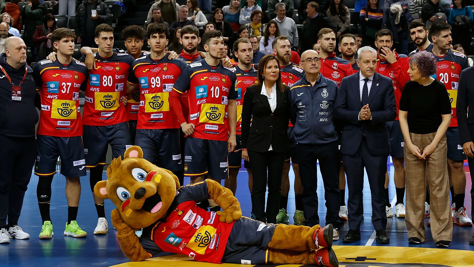 La selección española de balonmano tras el último amistoso previo al Europeo 2026