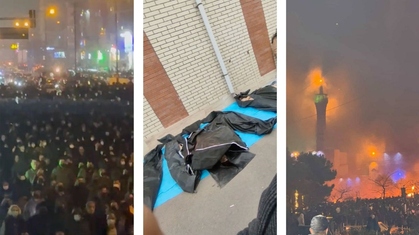 Las protestas en Irán se han extendido por todo el país y se han saldado con al menos 2.000 muertos