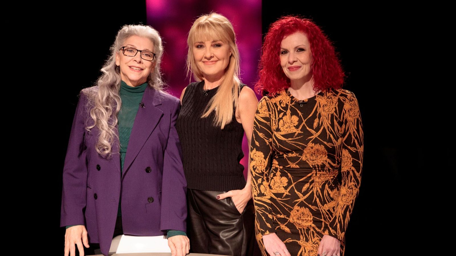 Kiti  Mánver, Cayetana Guillén Cuervo y Patricia Ortega en 'Versión Española'