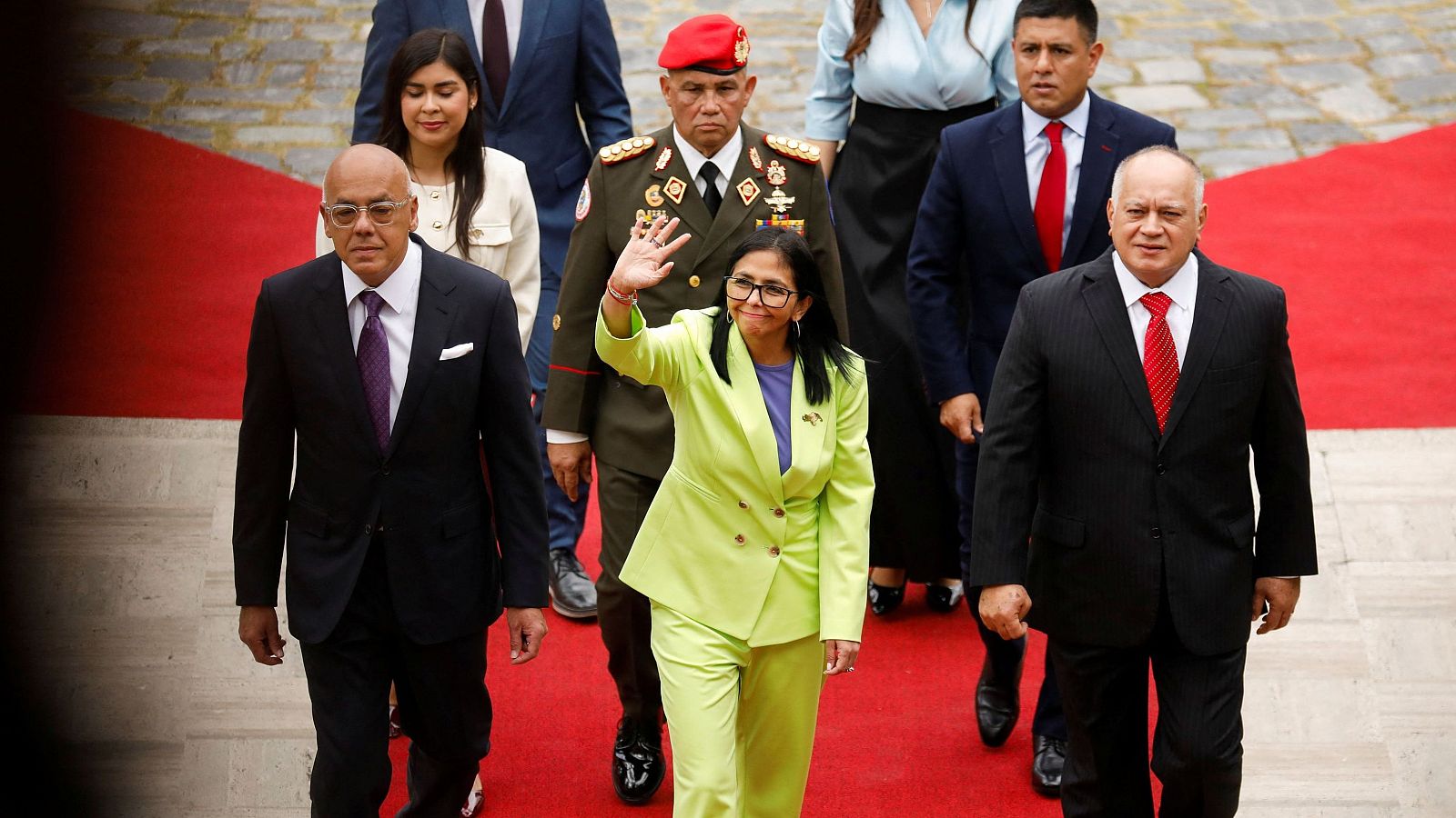 Delcy Rodríguez se reunió con el director de la CIA en Caracas, según medios de EE.UU.