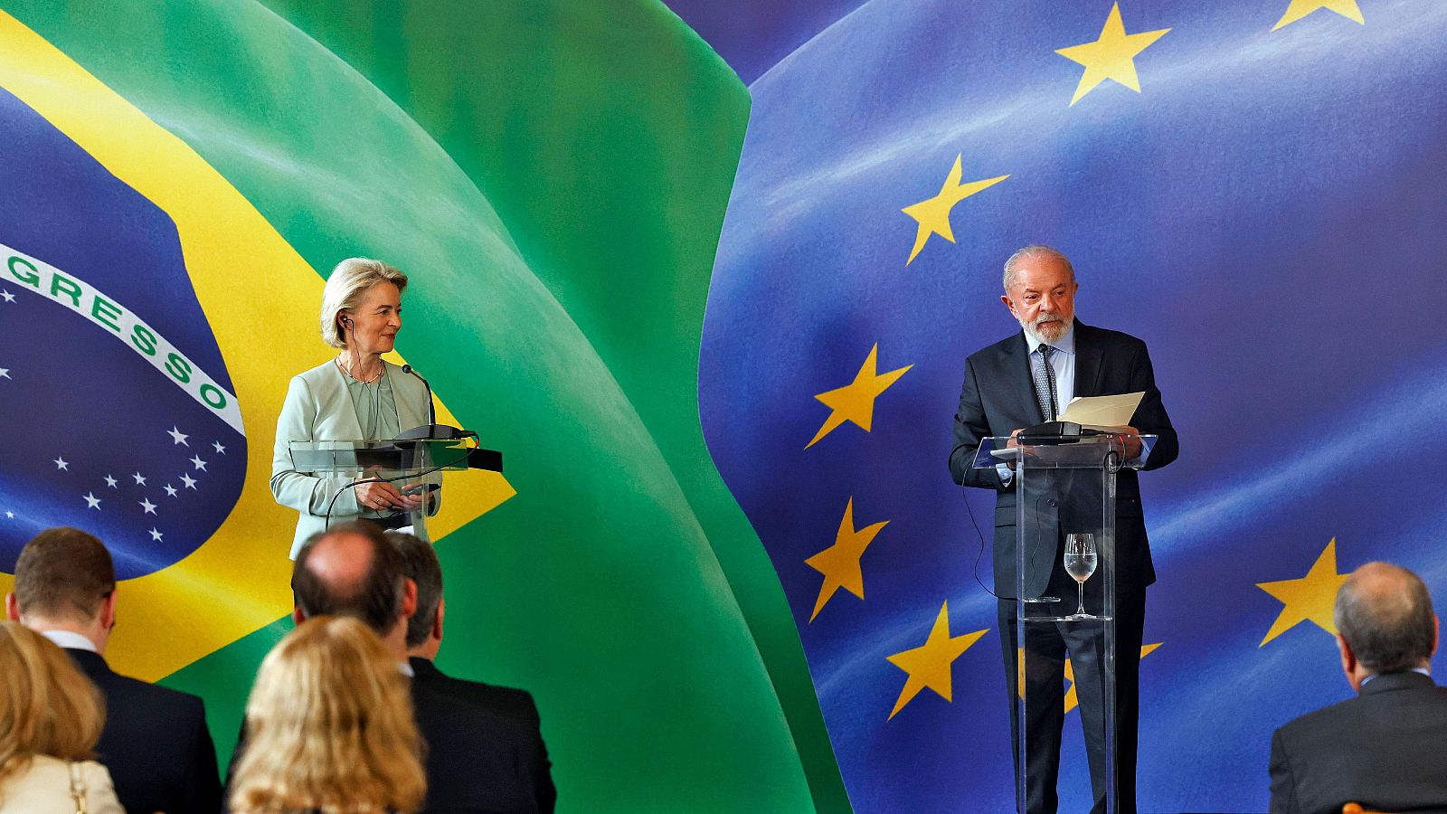 Lula y Von der Leyen dicen que el acuerdo Mercosur-UE es bueno para el multilateralismo