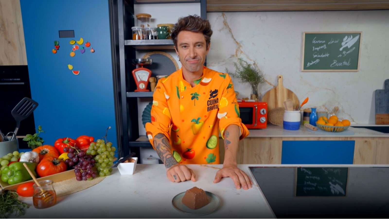 El flam de cacau del Chef Bosquet pas a pas