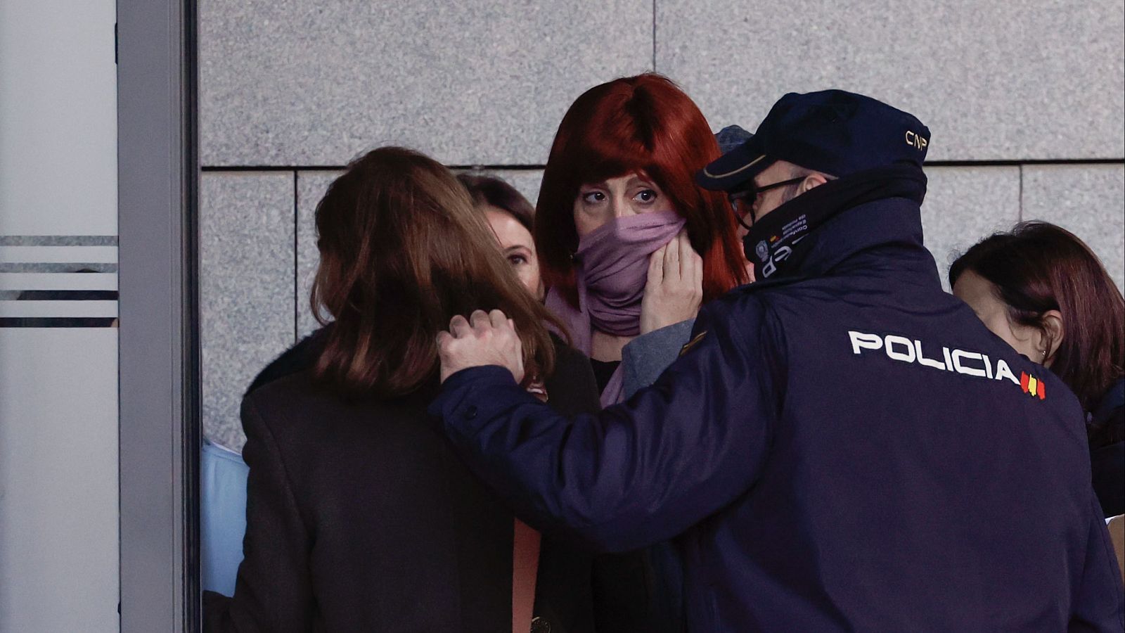 La exmujer de Koldo García Patricia Uriz, a su llegada a la Audiencia Nacional.