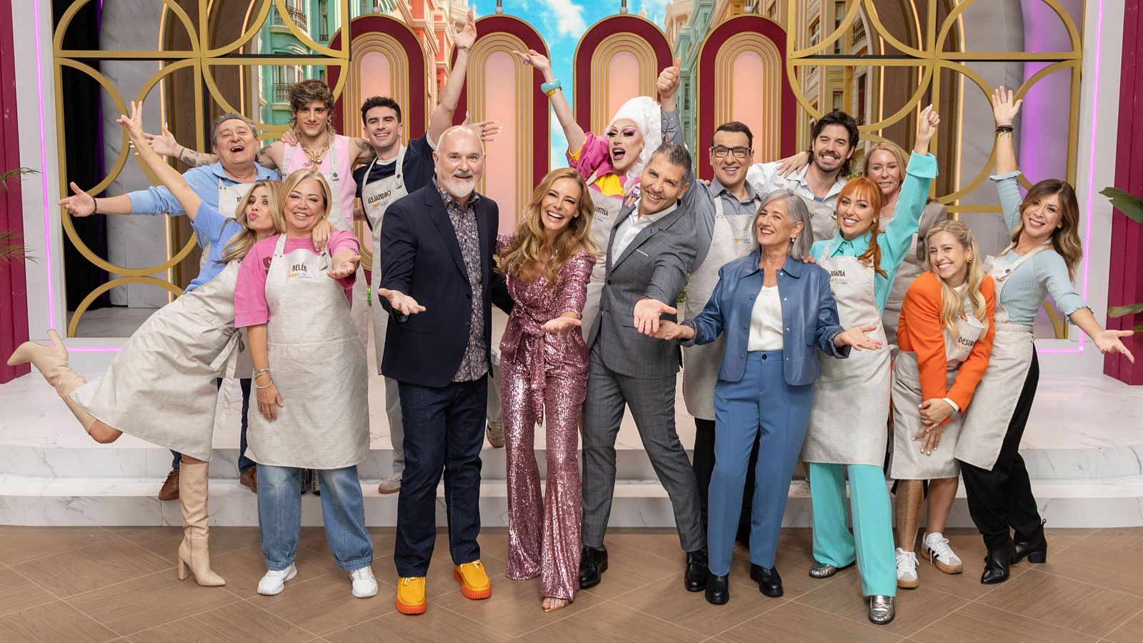 ‘Top Chef: dulces y famosos’ aterriza en RTVE con Belén Esteban y Luis Merlo como reposteros