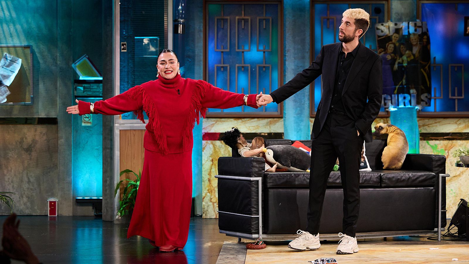 Candela Peña y David Broncano en La Revuelta 20/01/26