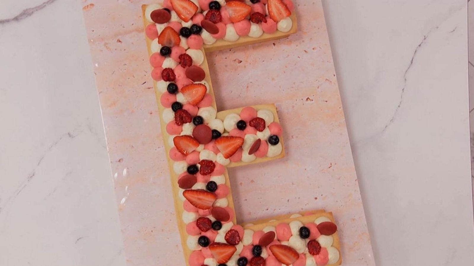 Letter cake de 'Top Chef'