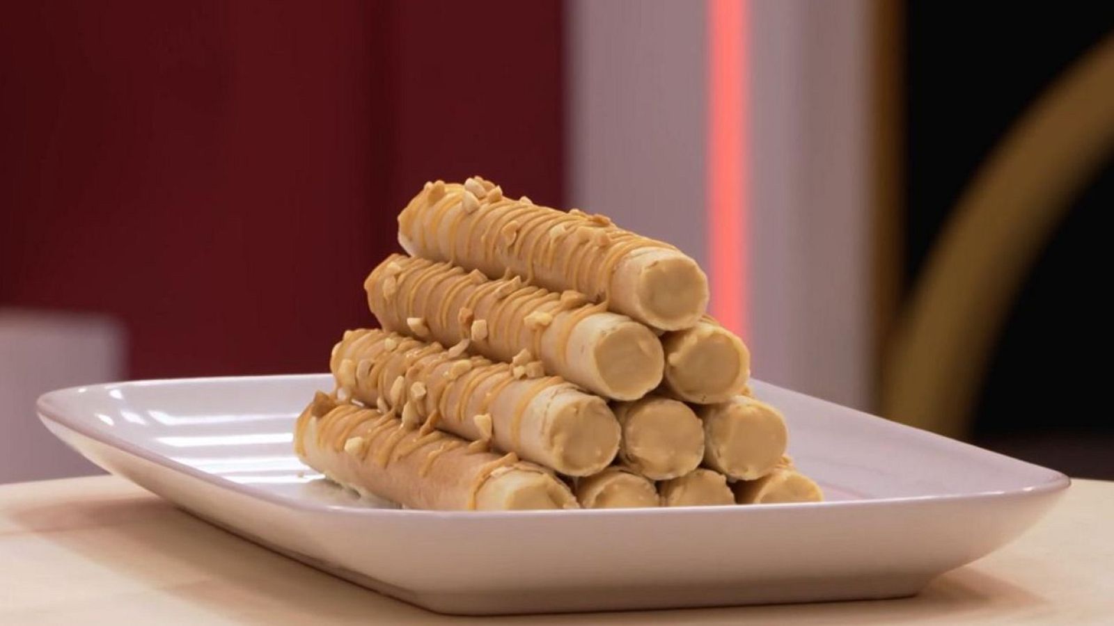 Receta de barquillos de 'Top Chef: dulces y famosos'