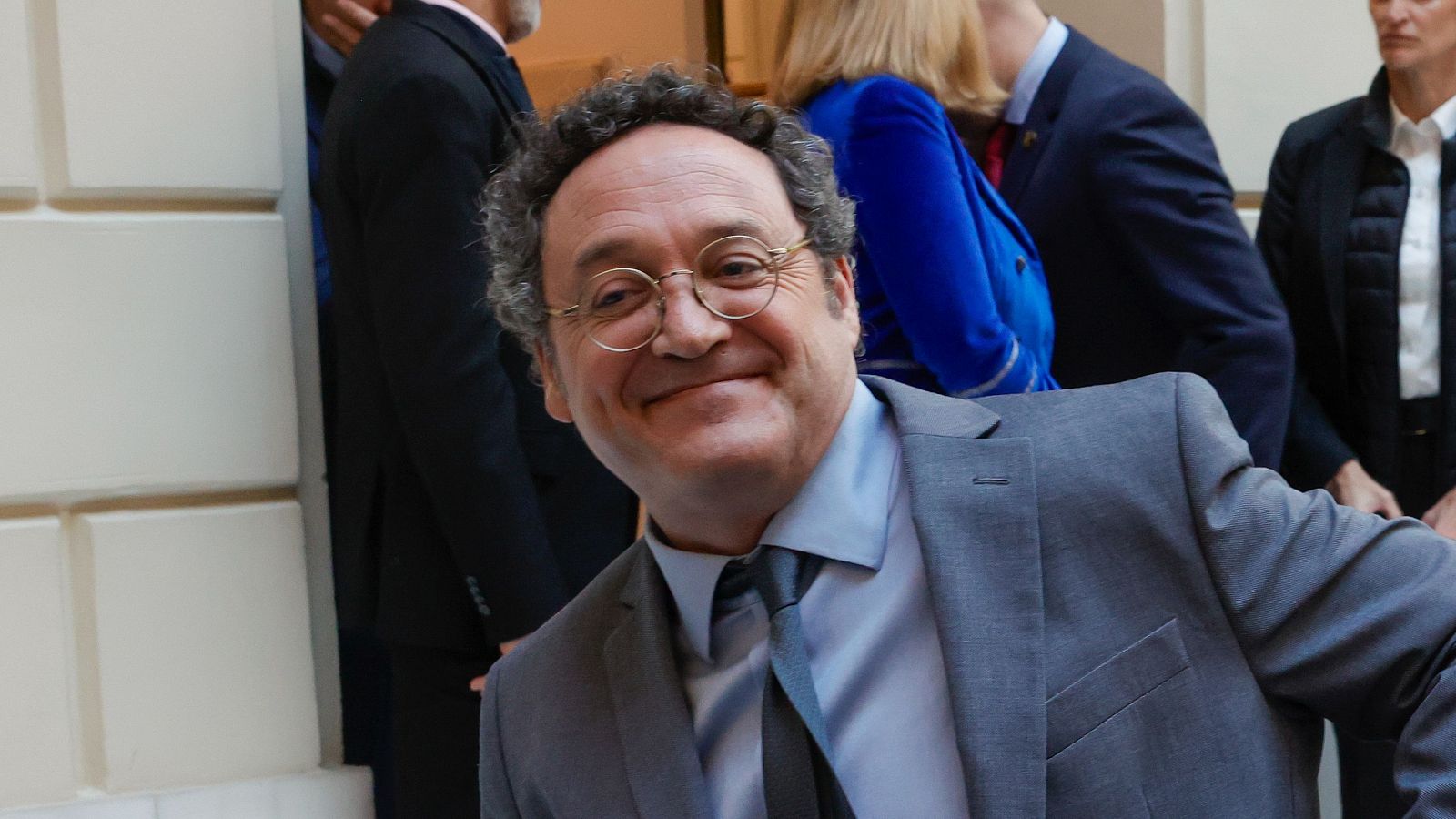 El ex fiscal general del Estado Álvaro García Ortiz, durante la toma de posesión de la nueva fiscal general del Estado, Teresa Peramato.