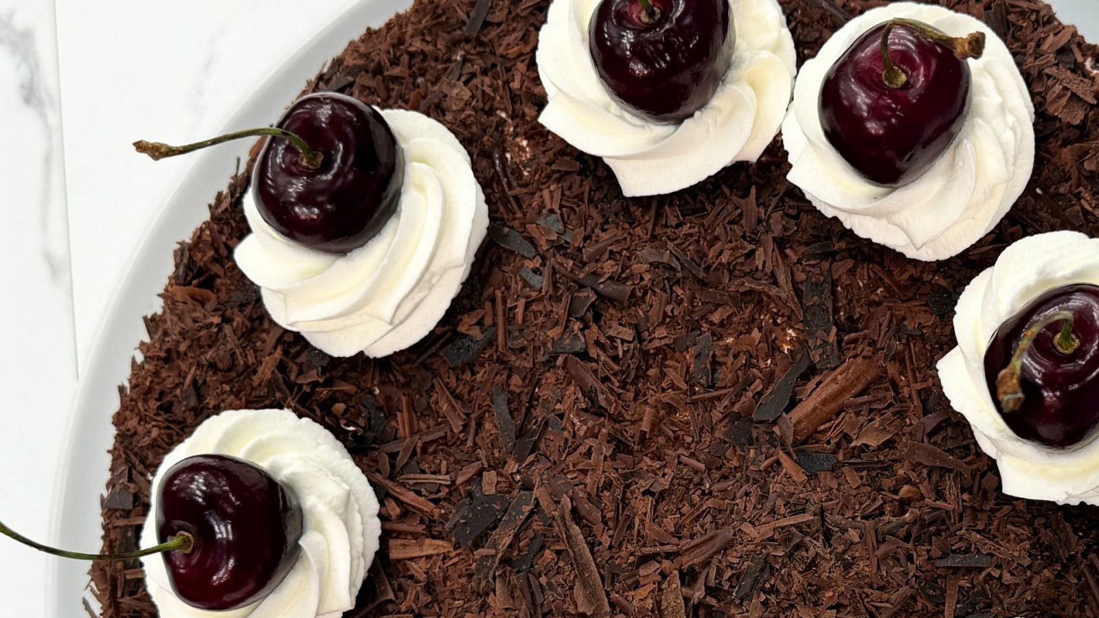 Tarta de selva negra de 'Top Chef: dulces y famosos'