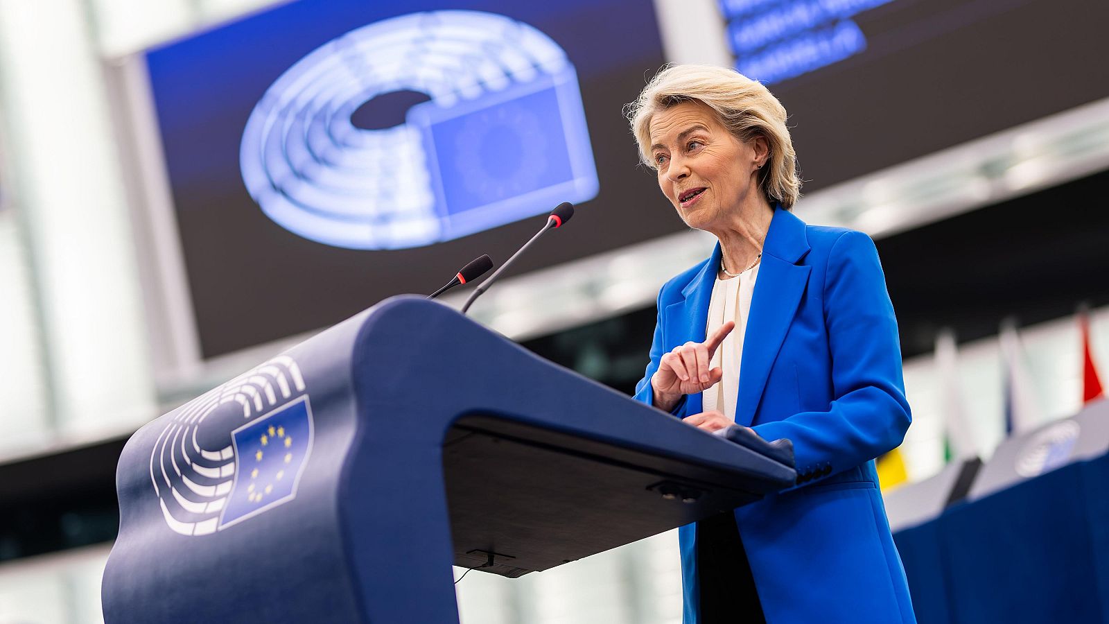 Von der Leyen supera su cuarta moción de censura en siete meses ante el Parlamento Europeo