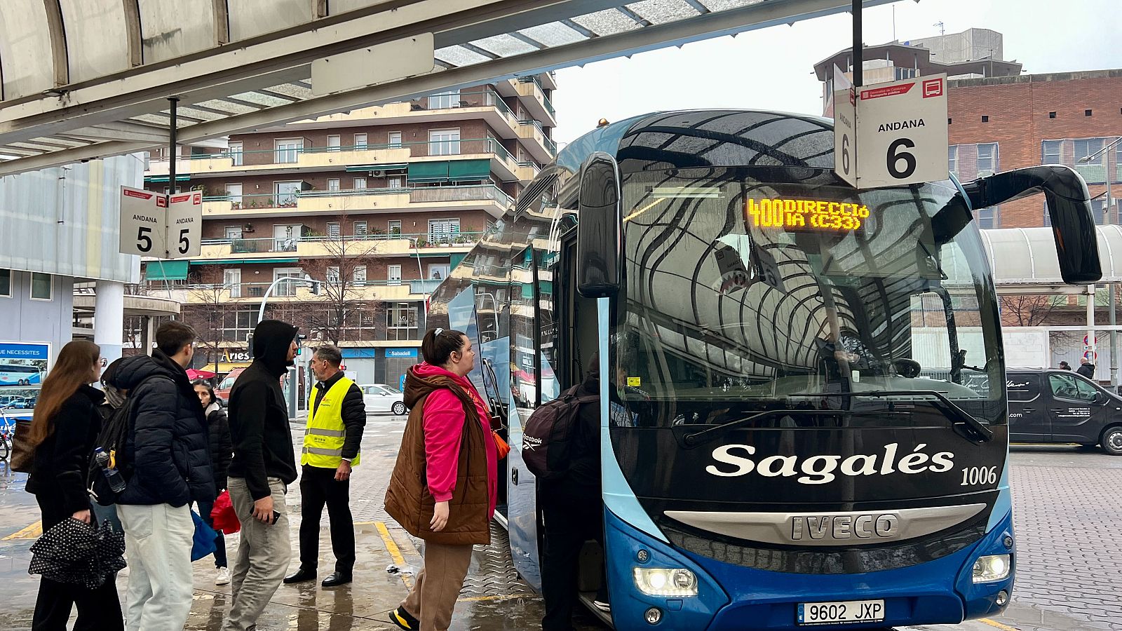 Sagalés dobla el servei diari de bus entre Granollers i Barcelona per absorbir l'increment de passatgers
