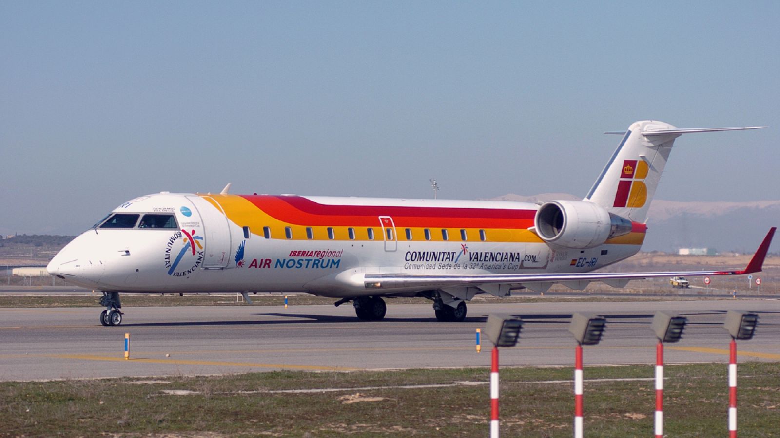 Un avión de Air Nostrum en una imagen de archivo