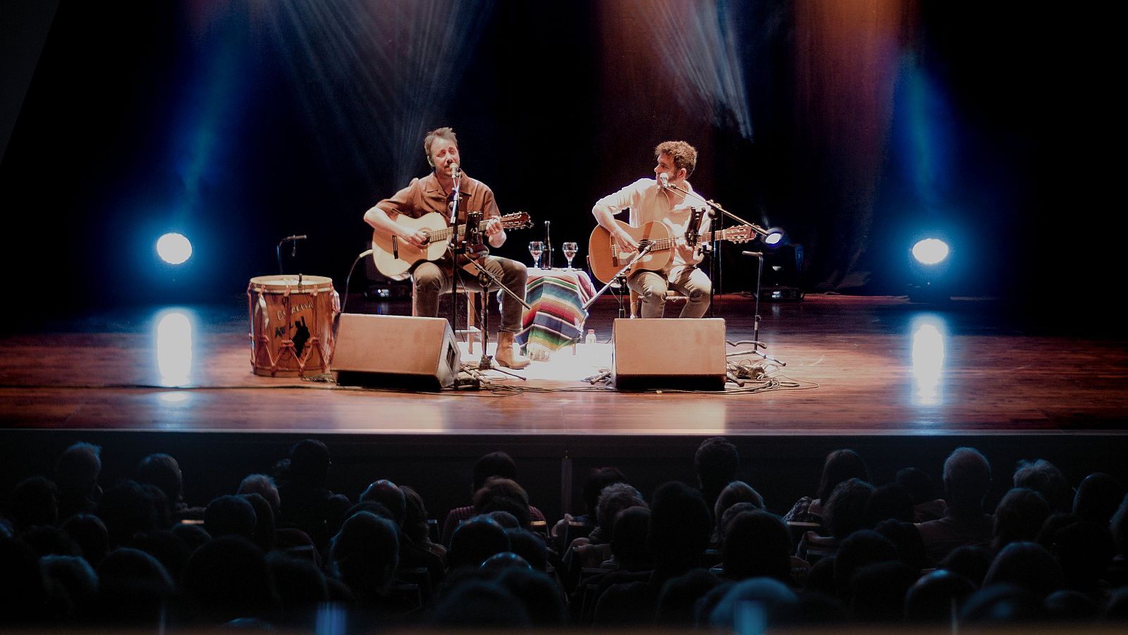 La estrella azul en directo