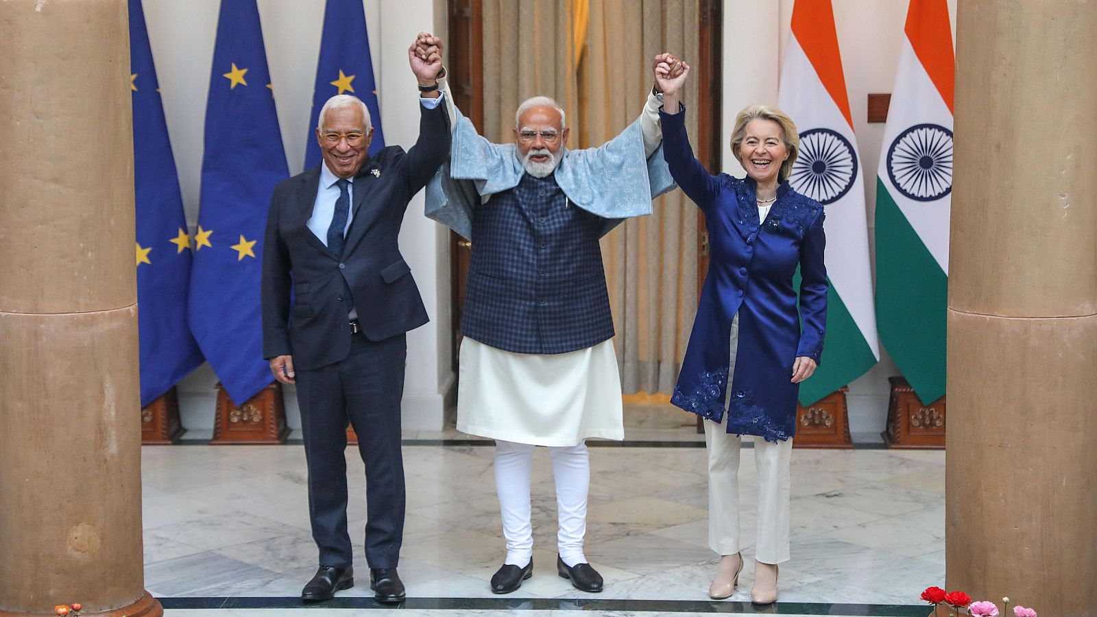 La India y la Unión Europea cierran un acuerdo comercial tras 18 años de negociaciones