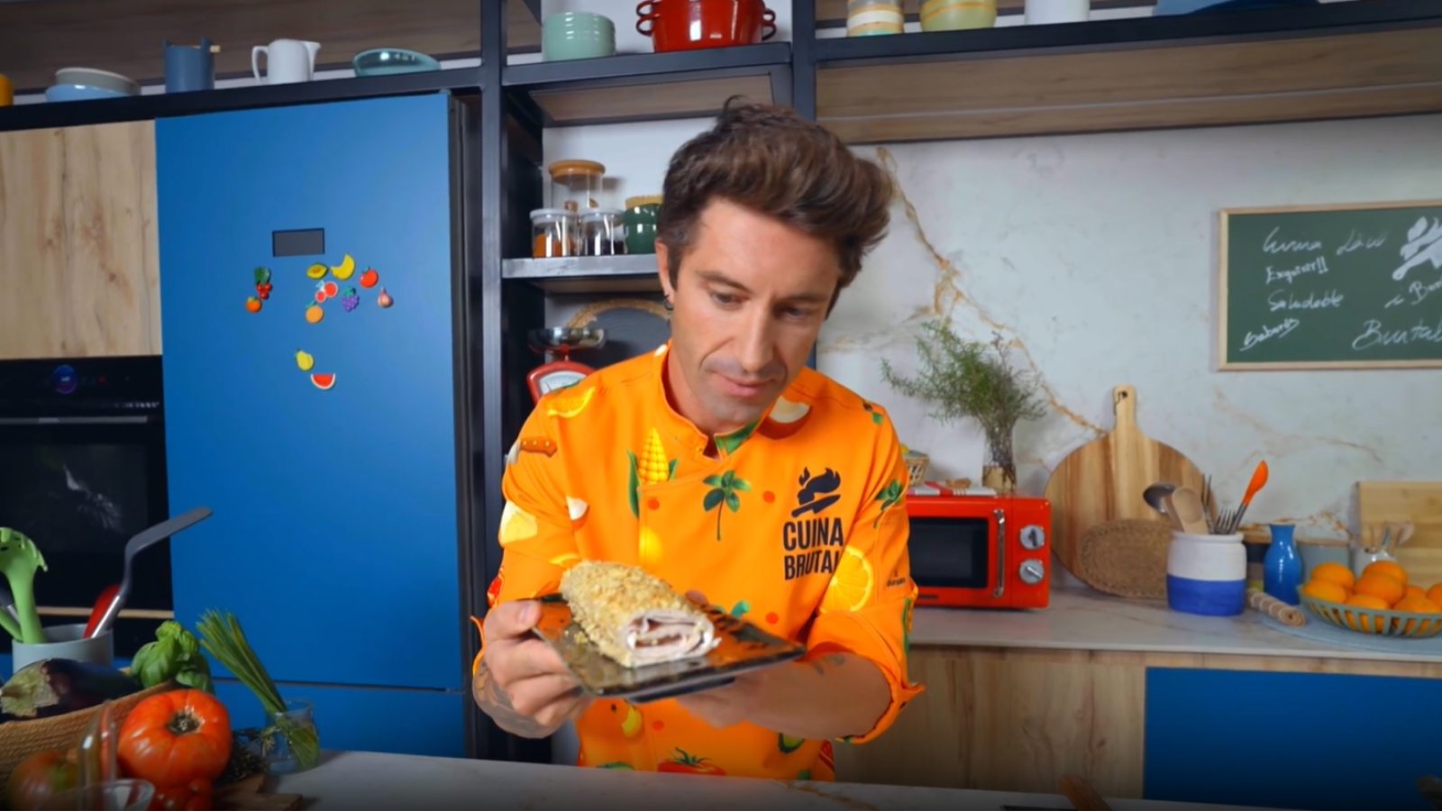 El rotlle de pollastre cruixent del Chef Bosquet pas a pas