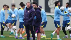 Flick cuenta con Ferran Torres en el asalto al 'top 8' en un nuevo formato de Champions que le "encanta"