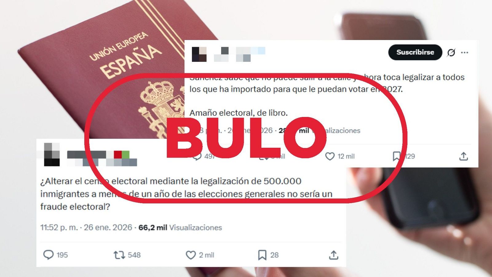 Los extranjeros no pueden votar en las generales sin la nacionalidad