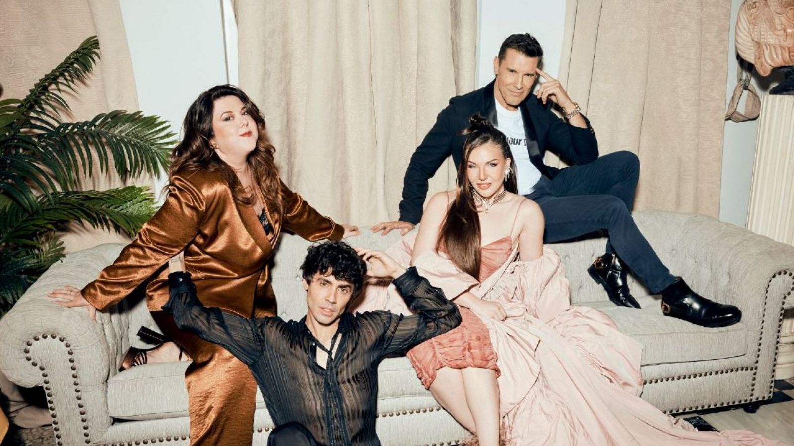 Jesús Vázquez, Javier Ambrossi e Inés Hernand: los presentadores del Benidorm Fest 2026