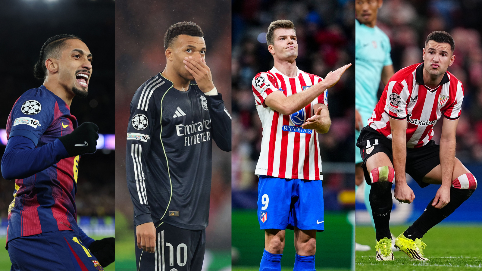 Clasificación de la Champions League, así queda la fase liga: Barça al top 8 que no alcanzan Madrid y Atleti; el Athletic, eliminado