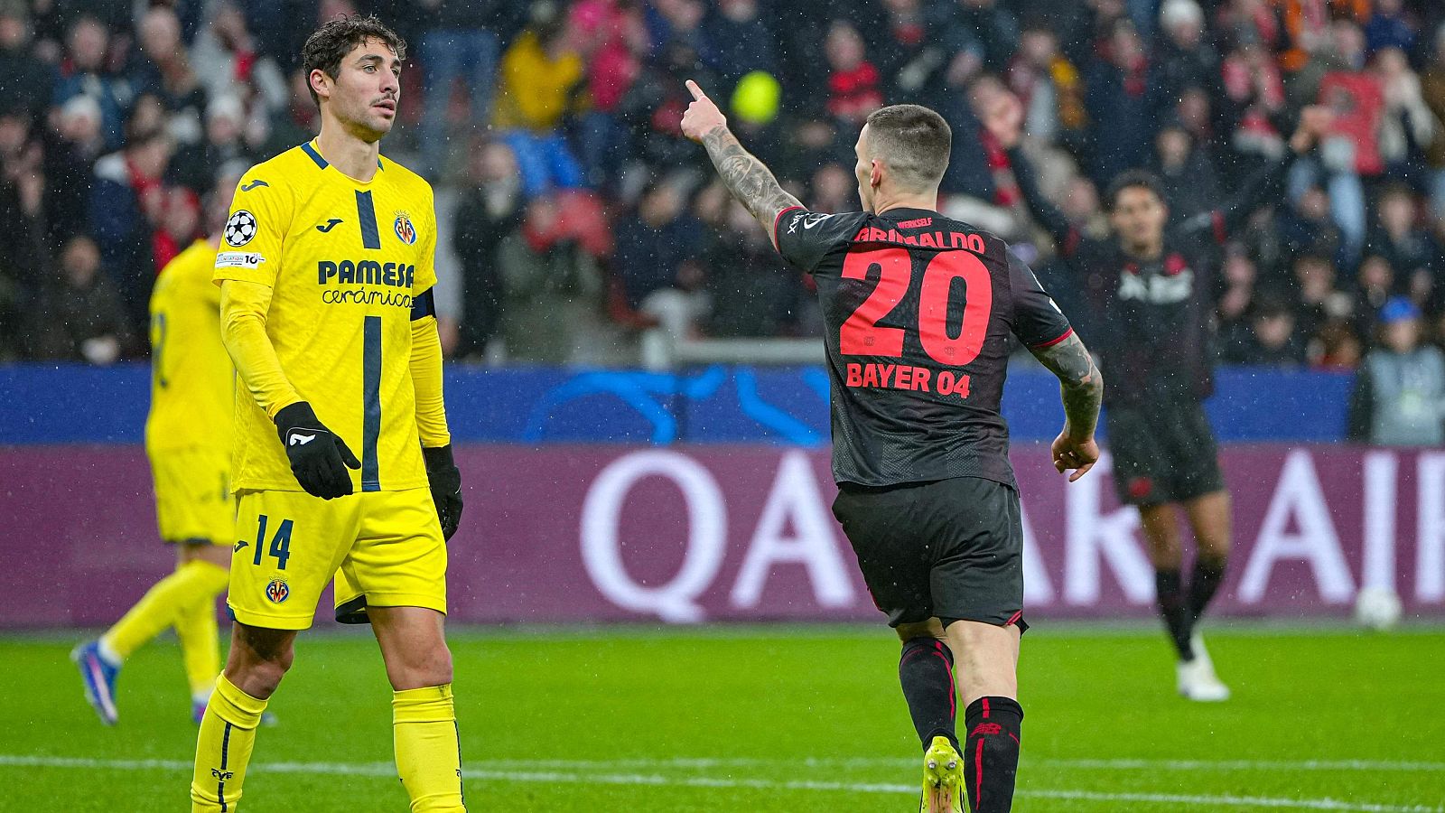 El Villarreal cierra su participación en la Champions con una derrota en Leverkusen