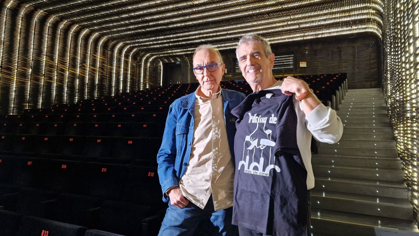 Gerardo Sánchez con Joaquín Oristrell