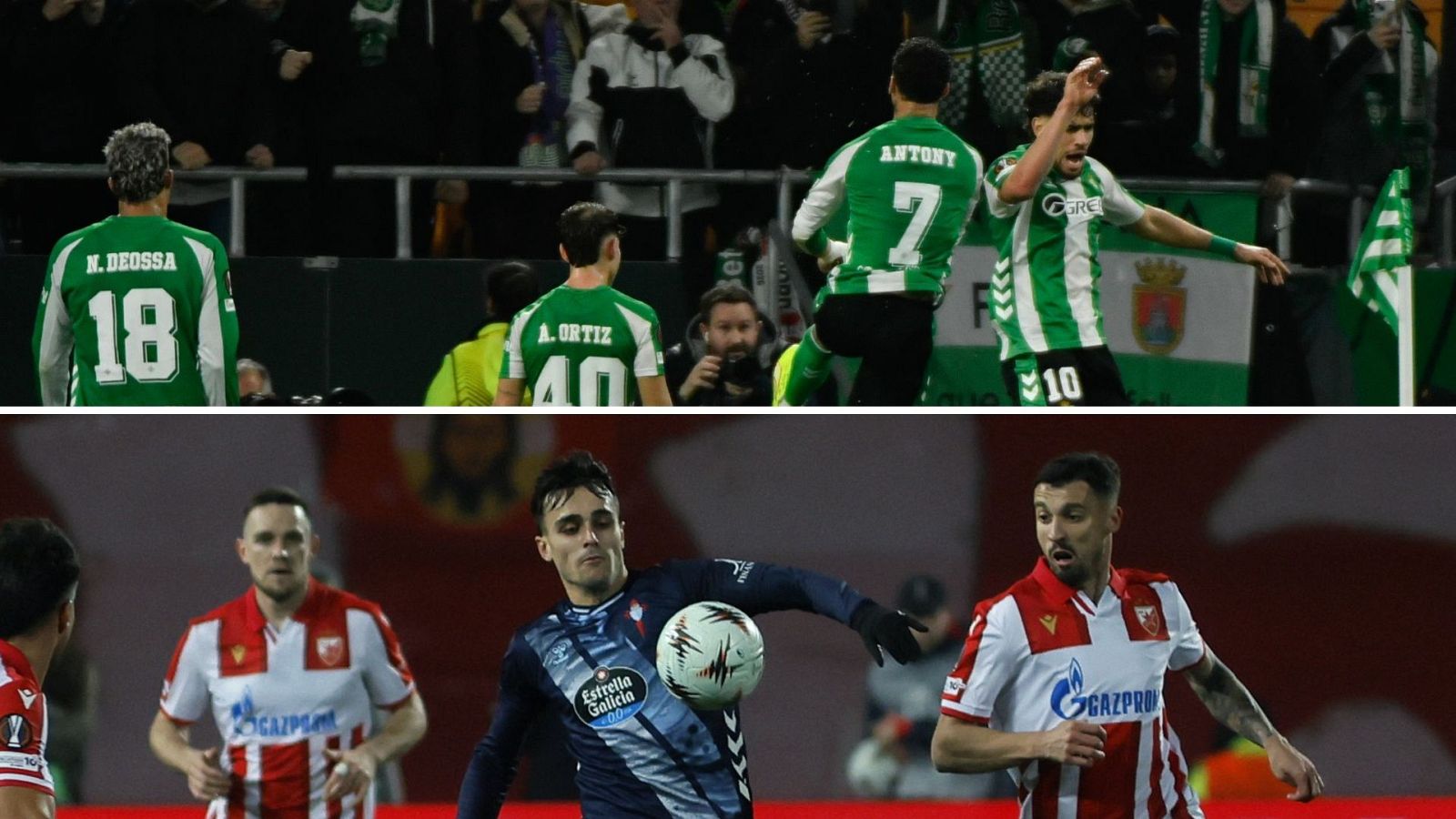 El Betis se cuela en los octavos de la Europa League de manera directa.