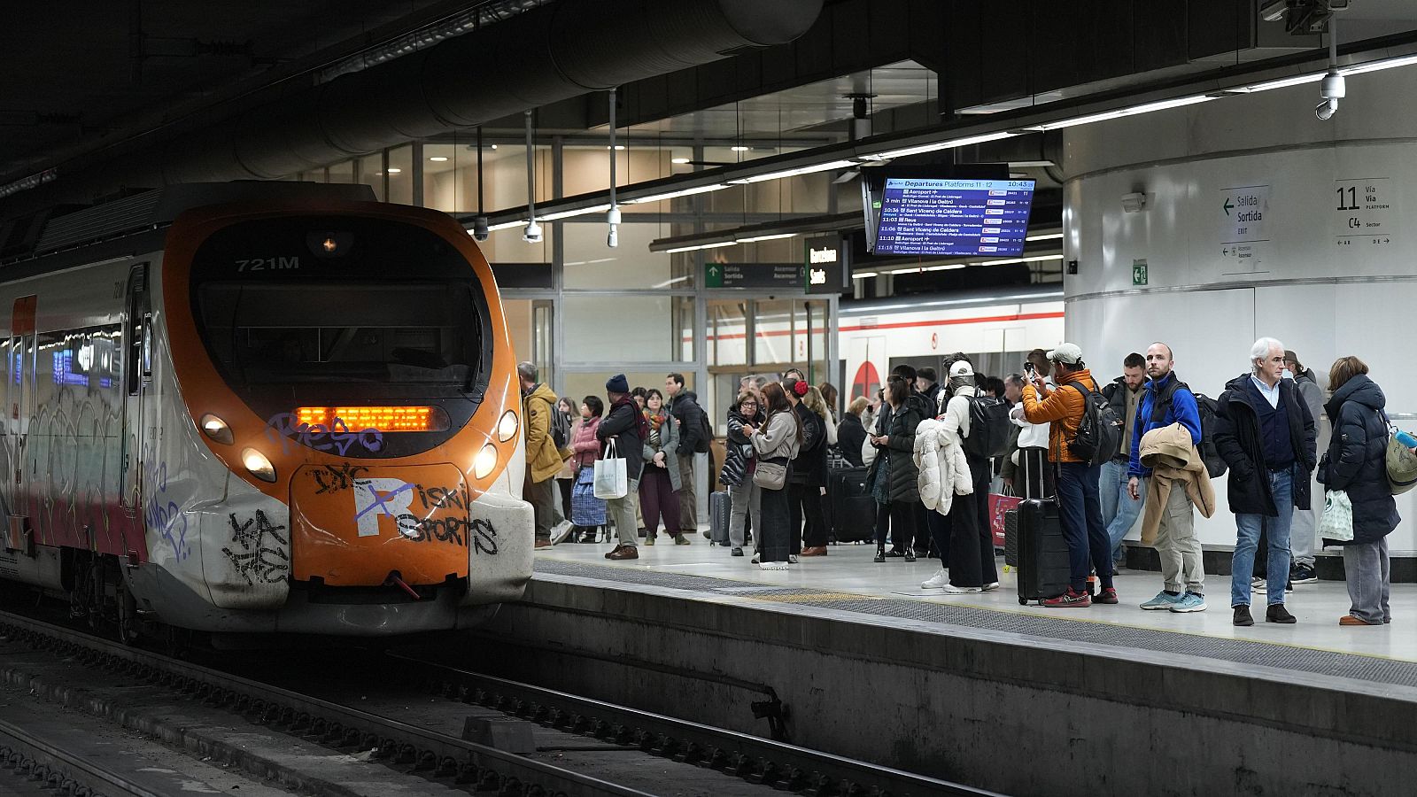 Rodalies no volverá a la normalidad este lunes
