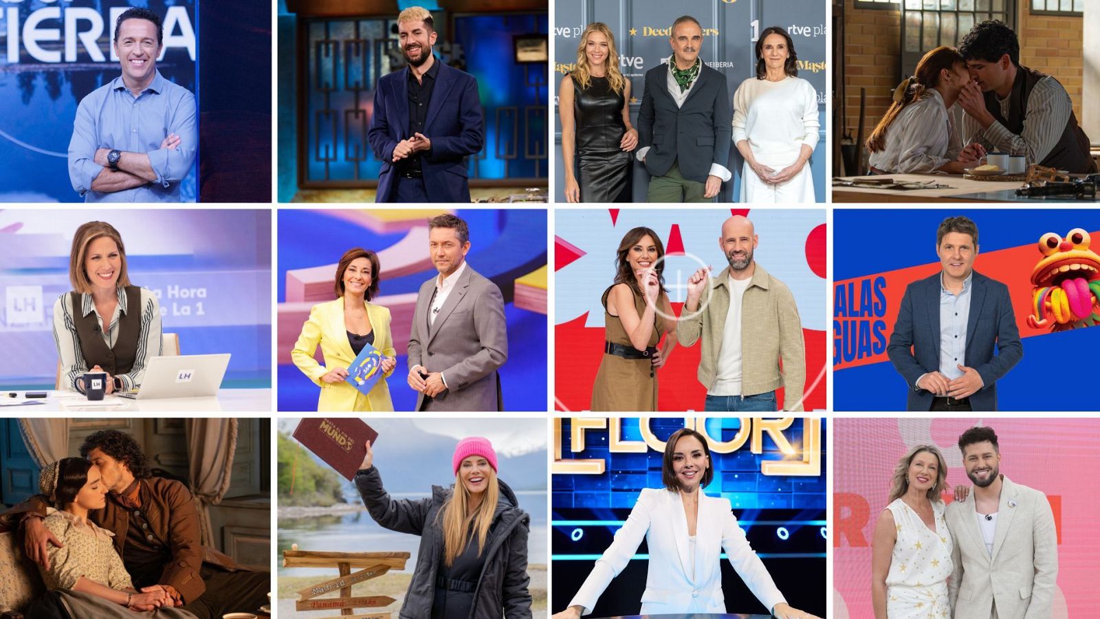 La 1 triunfo con su oferta de actualidad, entretenimiento y ficción