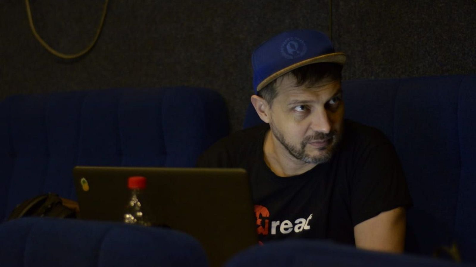 Alex Borovenskiy, dramaturgo ucraniano y fundador de 'Pro English Theater'