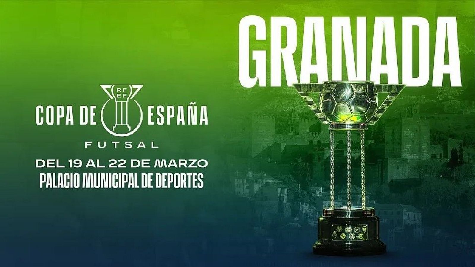 La Copa de España de fútbol sala, en directo en Teledeporte y RTVE Play.