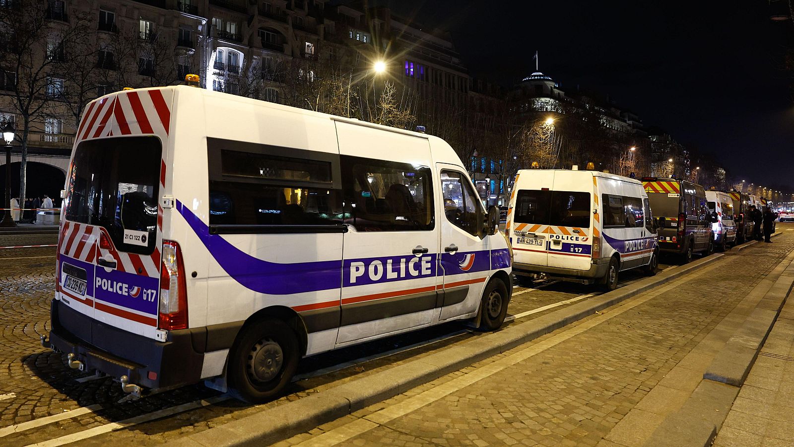 Furgoneta de policía francesa