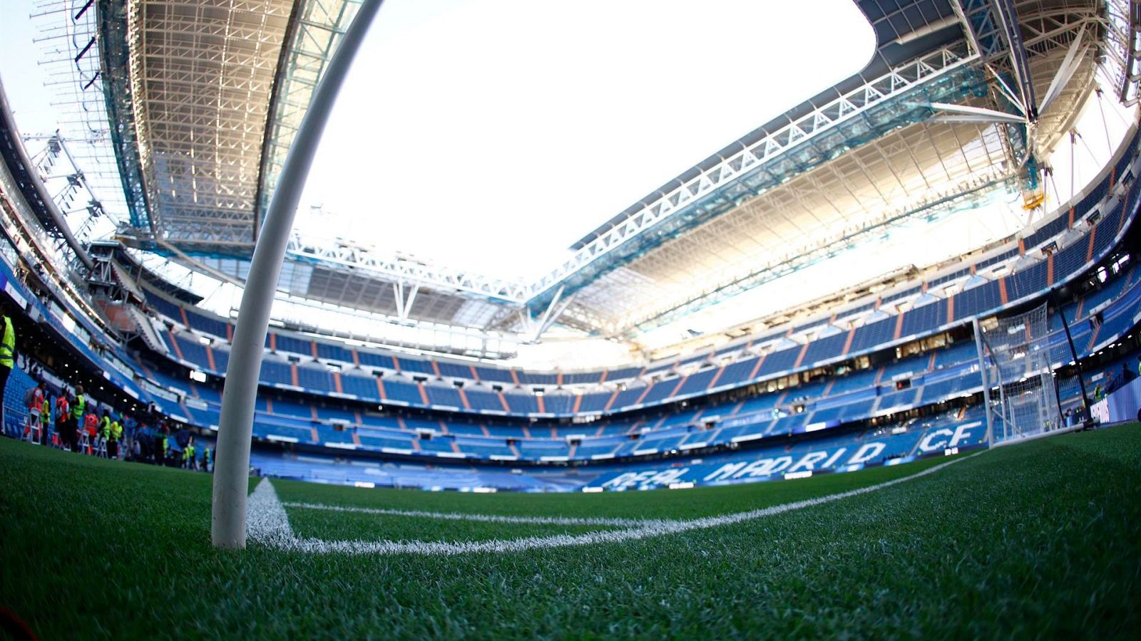 Estadio Santiago Bernabéu.