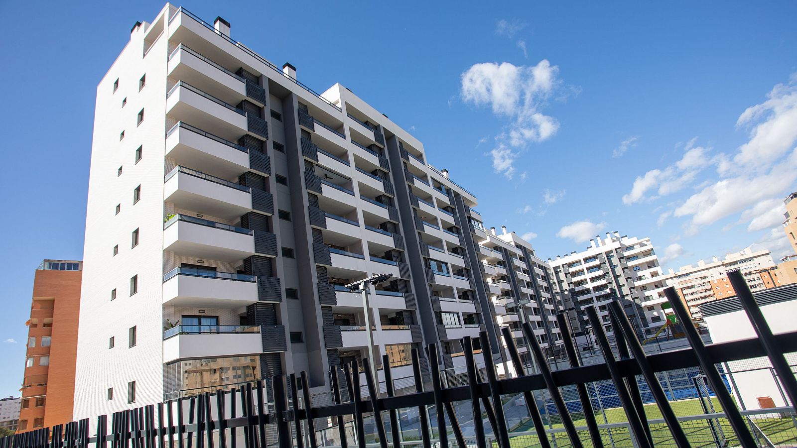 Vista del Residencial Les Naus en Alicante