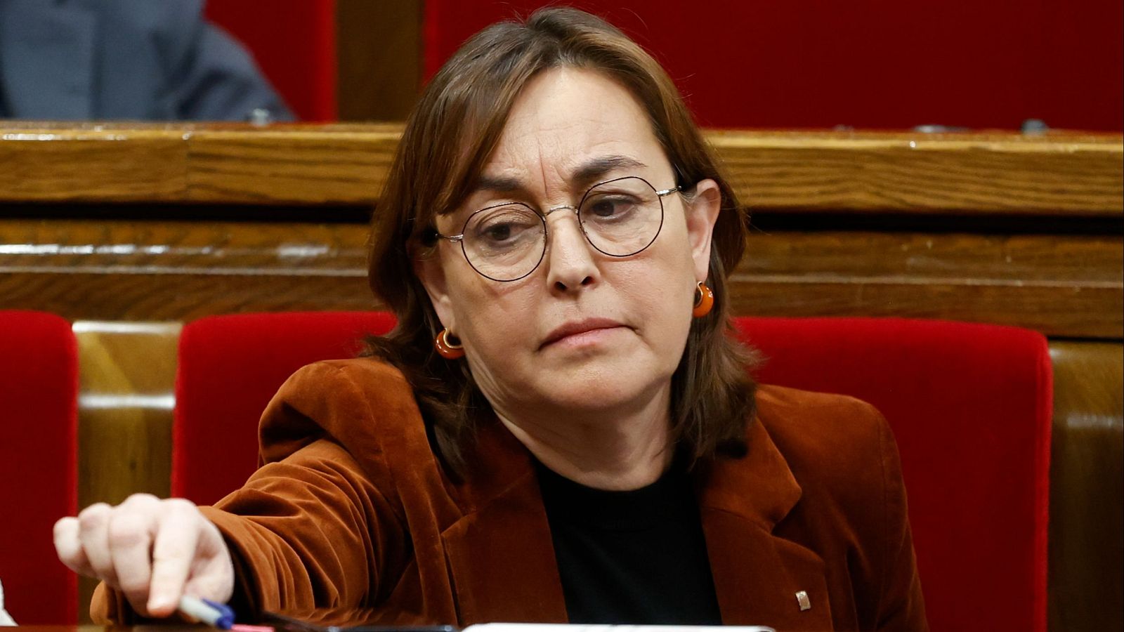 La consellera de Territori, Sílvia Paneque, al Parlament