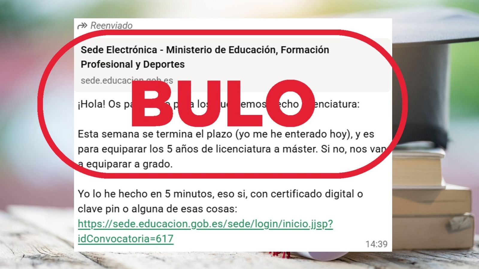 No existe un plazo para obtener el certificado de correspondencia de títulos universitarios