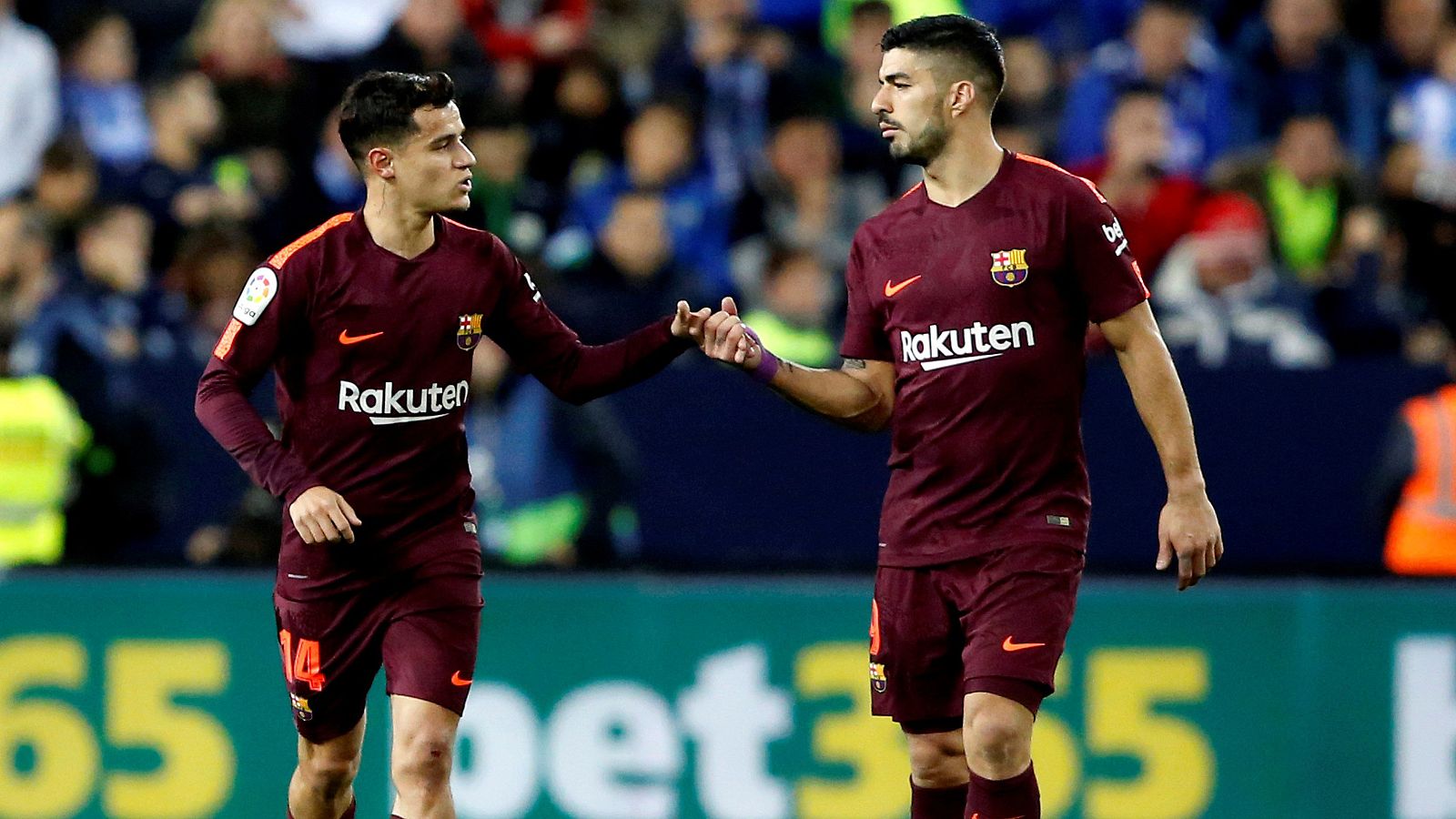 El Barça se gusta en La Rosaleda sin Messi