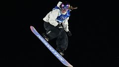 Nora Cornell se queda sin final en snowboard big air en el debut español en los Juegos de Milano Cortina