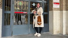 Crónica de la jornada electoral: "Quiero ser la primera mujer que vota hoy en Aragón"
