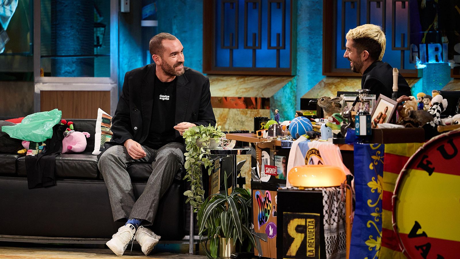 Jorge Ponce y David Broncano en La Revuelta