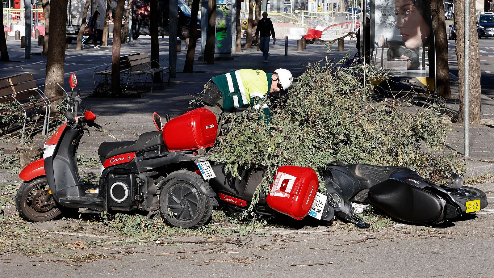 Temporal de viento, en directo última hora