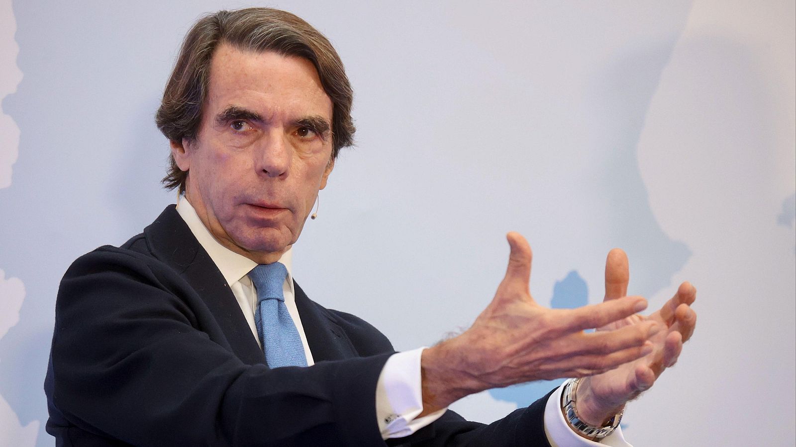 El expresidente del Gobierno José María Aznar