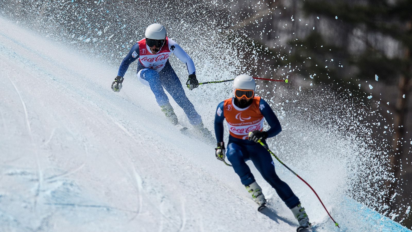 Santacana y Galindo finalizan también cuartos en el supergigante de PyeongChang