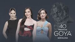 Inés Hernand, Nuria Marín y Marina Rivers presentarán la alfombra roja de los Goya en RTVE Play