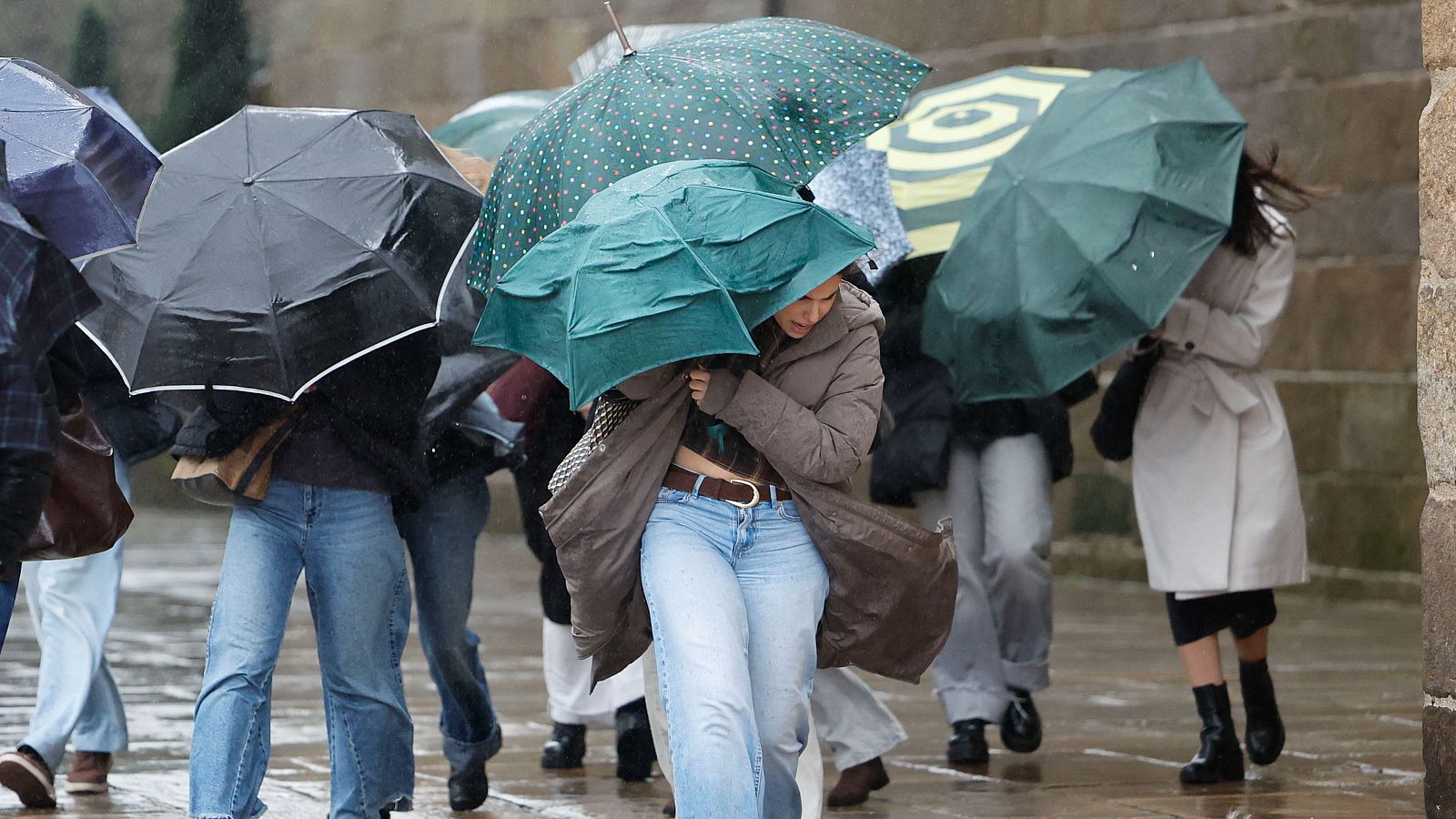El tiempo: nueve borrascas de muchos récords