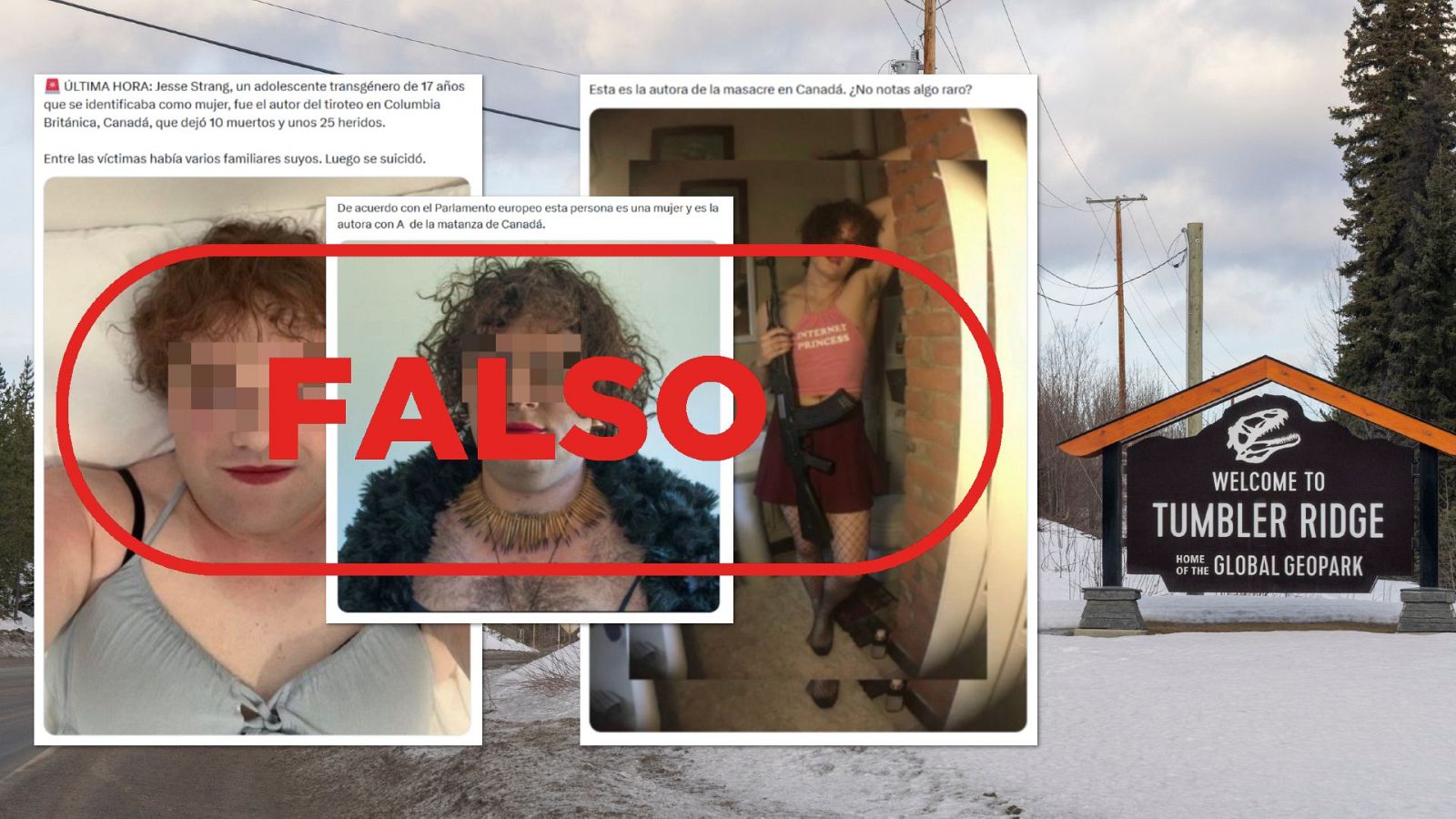 Tiroteo en un instituto de Canadá: no son imágenes de la autora