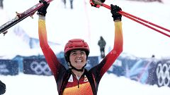 Ana Alonso, bronce en 'skimo' cuatro meses después de un atropello: "Me decían que no iba a llegar a los Juegos..."