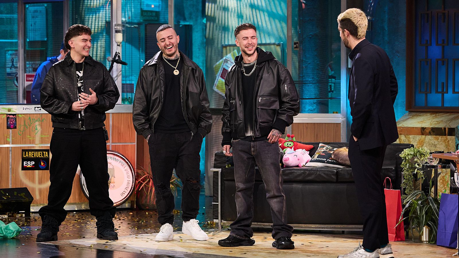 David Broncano entrevista a Recycled J y Natos y Waor en La Revuelta 19/02/26