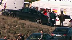 La Guardia Civil termina la reconstrucción del crimen de Gabriel en presencia de Ana Julia