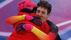 Oriol Cardona y Ana Alonso ganan la tercera medalla para España con un bronce en relevos mixtos de skimo