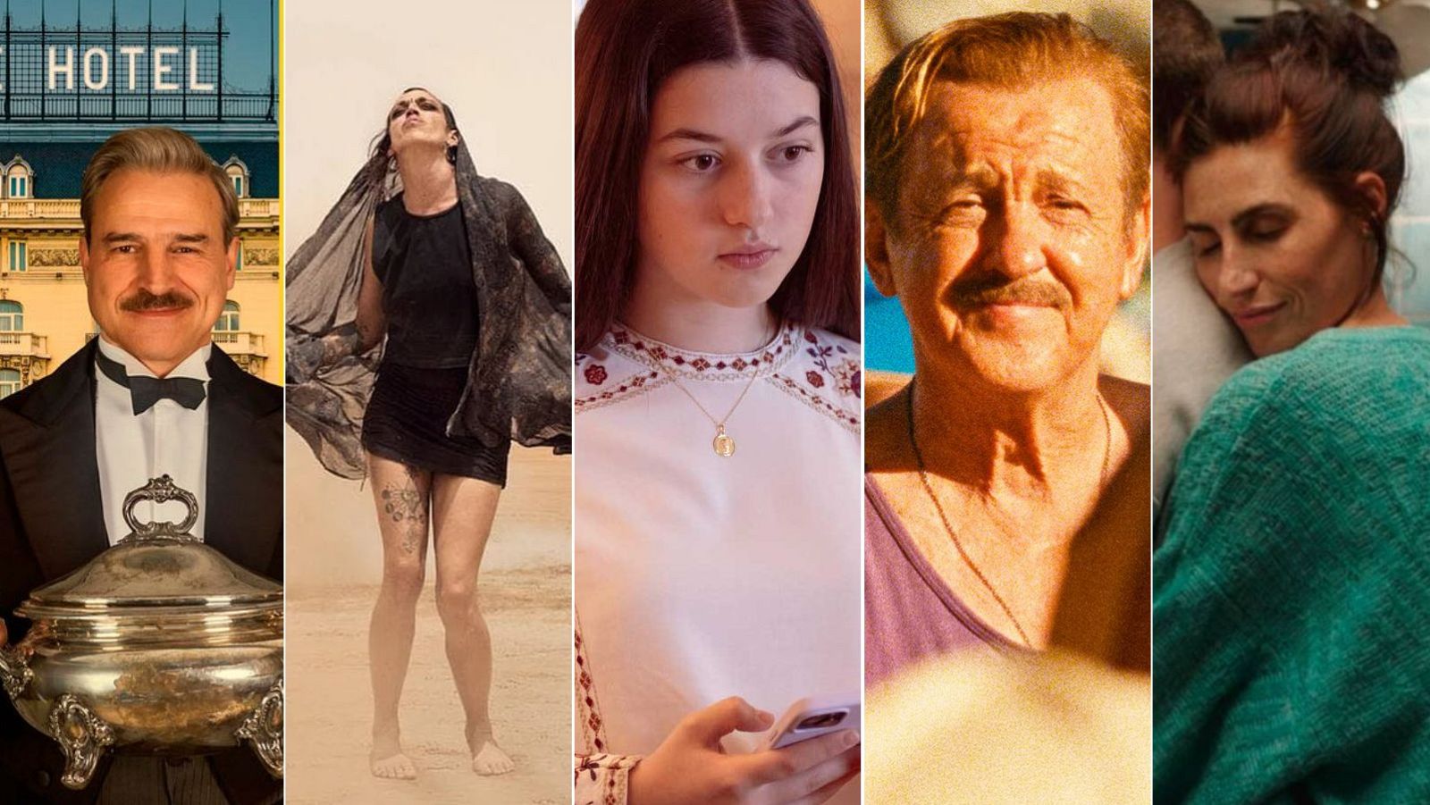 Imágenes de las cinco películas nominadas al Goya a mejor película.